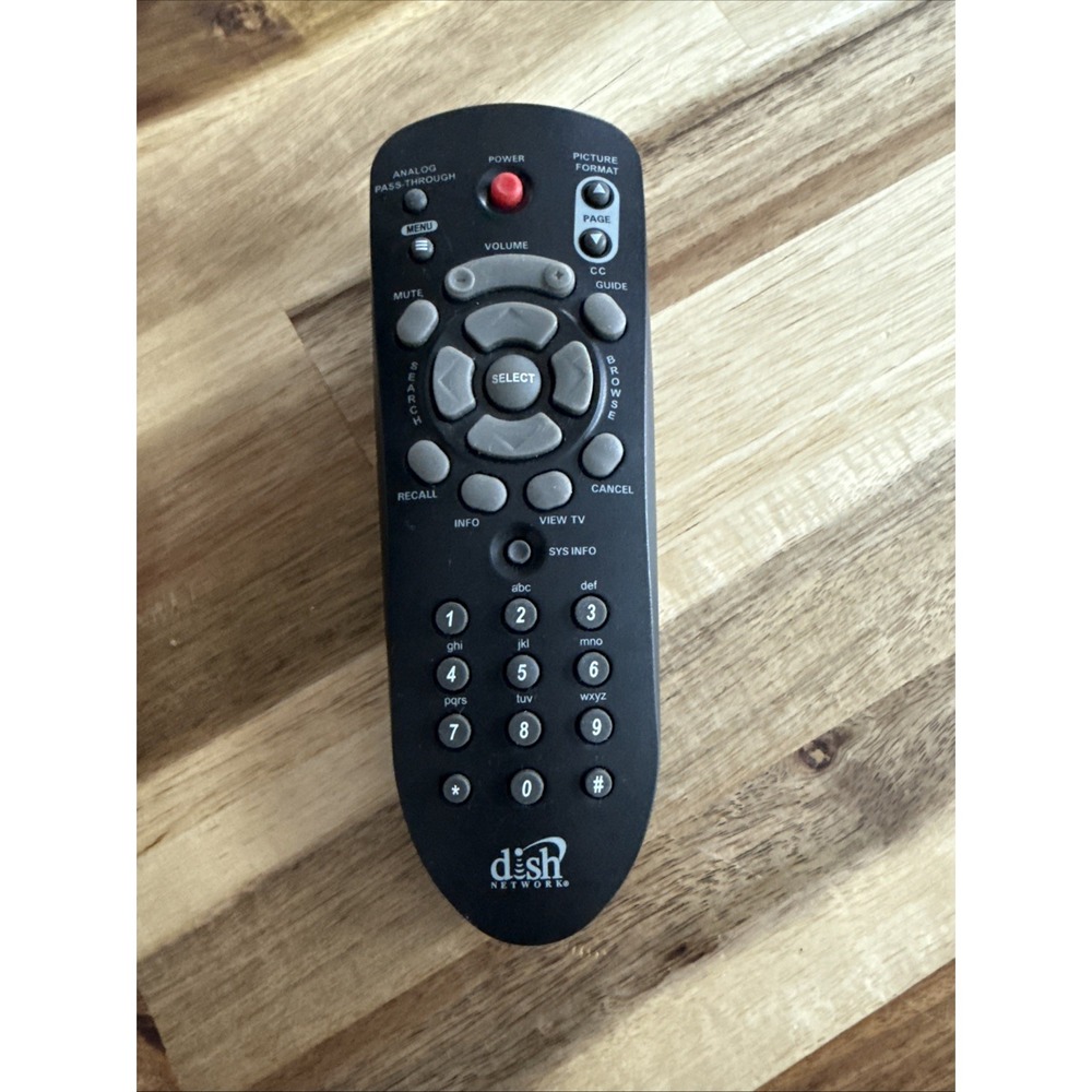 DISH Network Universal Remote‎ Control TV Receiver Unit